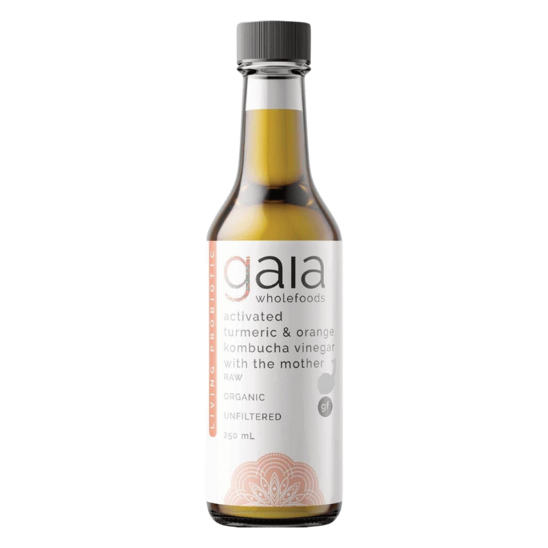 Activated Turmeric & Orange Kombucha Vinegar