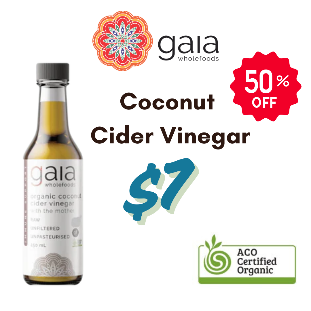 Coconut Cider Vinegar $7 (50% OFF)