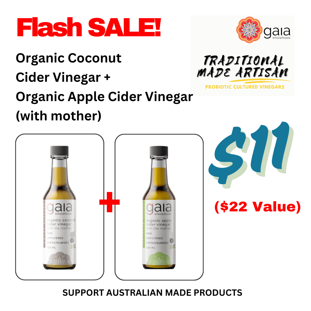 Coconut + Apple Cider Vinegar $11 ($22 Value)
