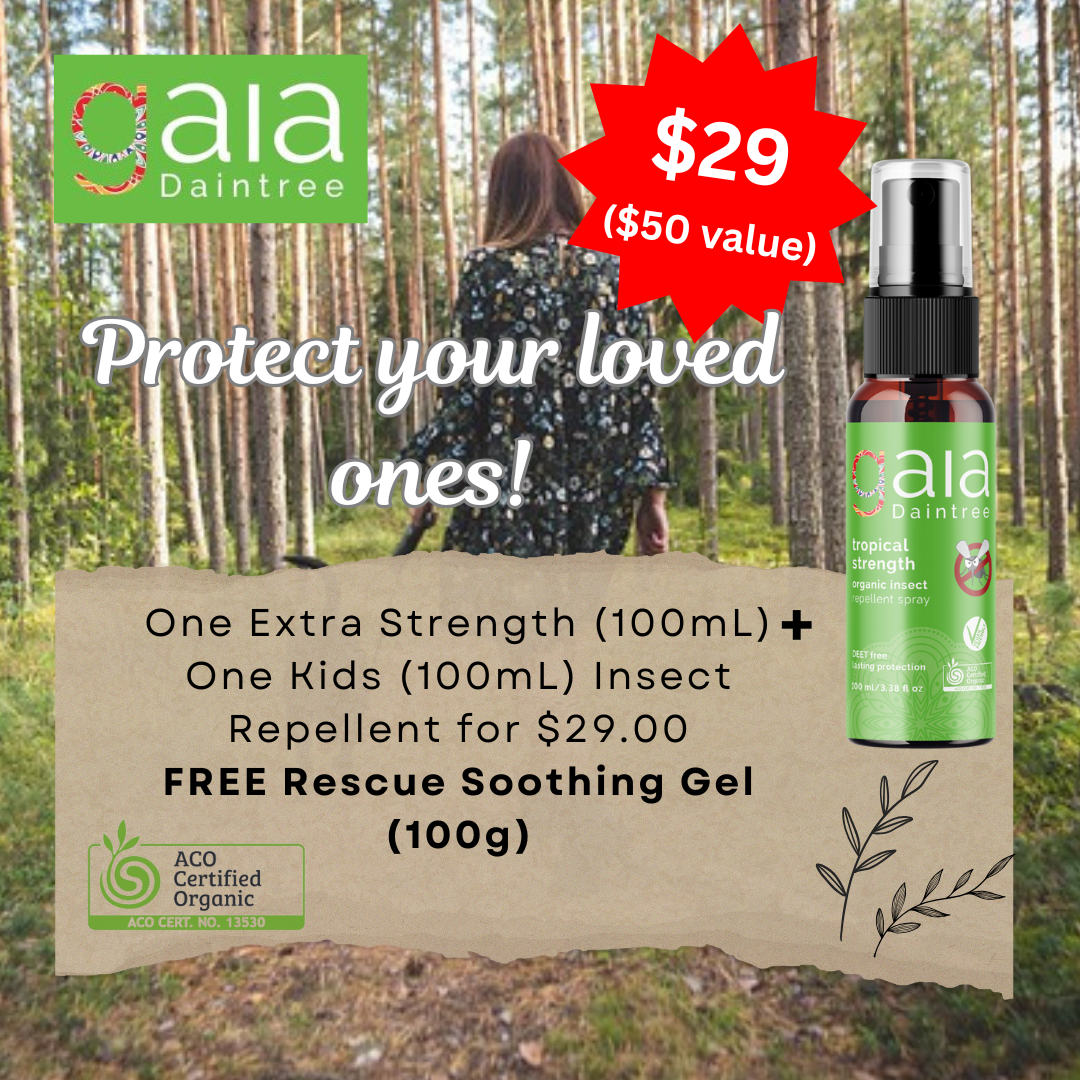 Gaia Daintree - Three Repellents for $29 ($50 Value)