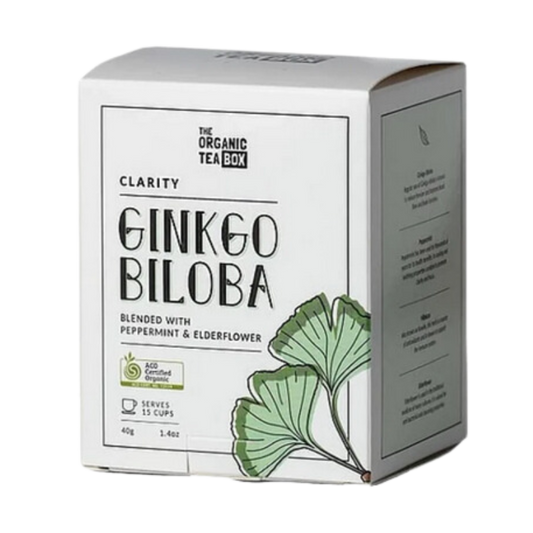 Gingko Biloba Blended with Peppermint & Elderflower - CLARITY